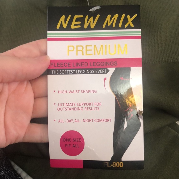 Fleece lined leggings - Picture 2 of 2